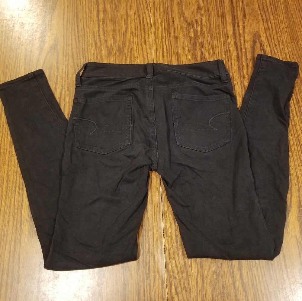 American Eagle Outfitters Black Jegging Size 0